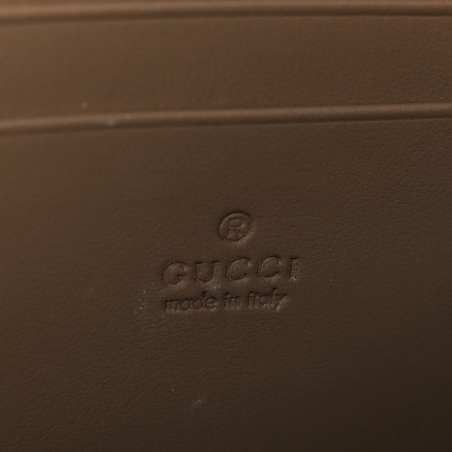 GG Supreme Monogram Mini Dionysus Chain Wallet Beige Taupe