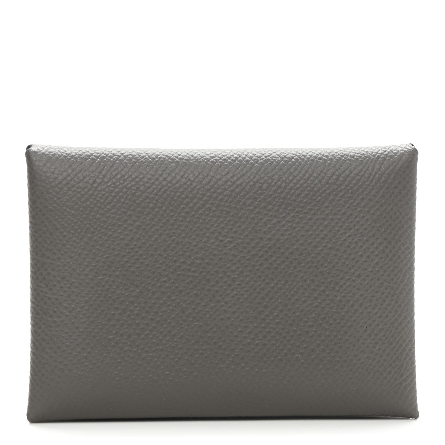Hermes Epsom Calvi Duo Card Case Gris Meyer 1 of 6