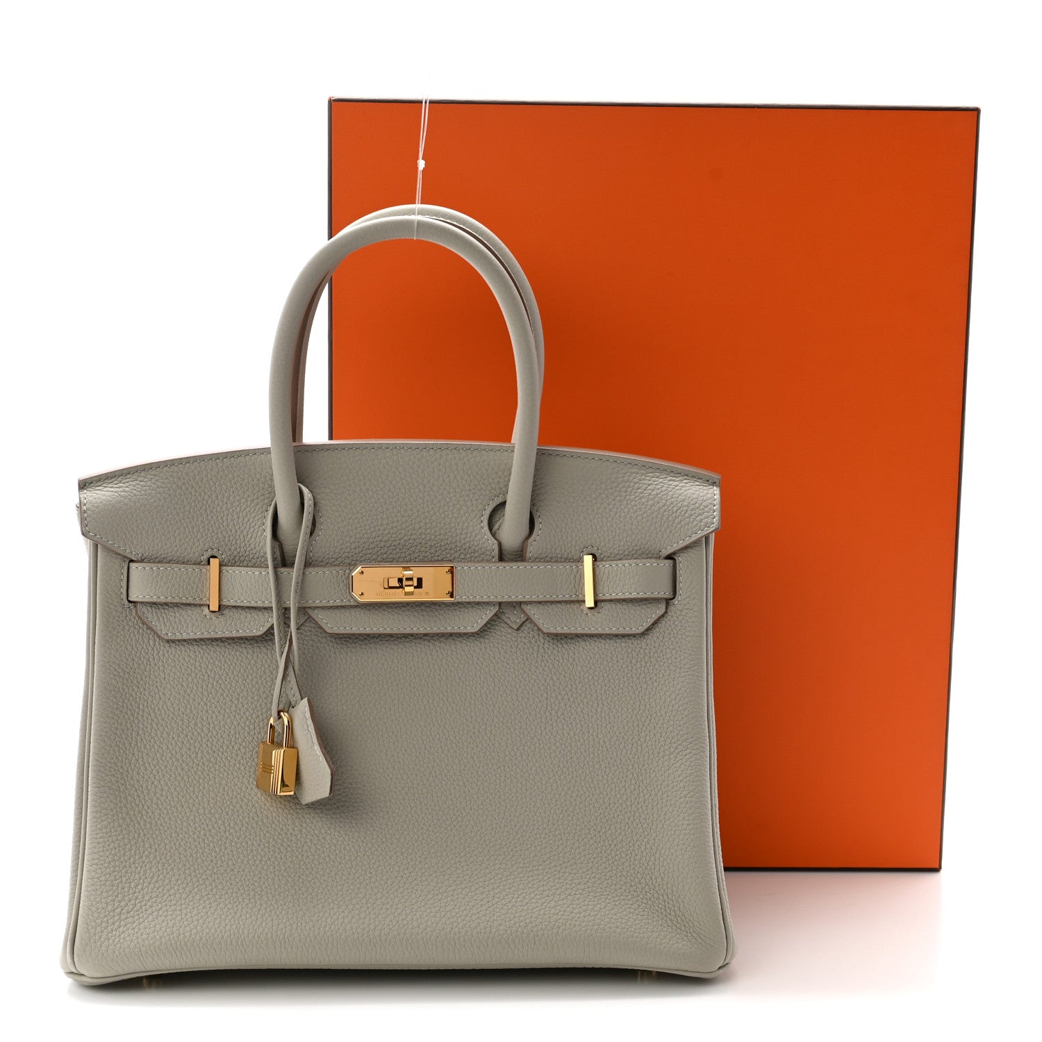 Hermes Togo Birkin 30 Gris Perle 13 of 13