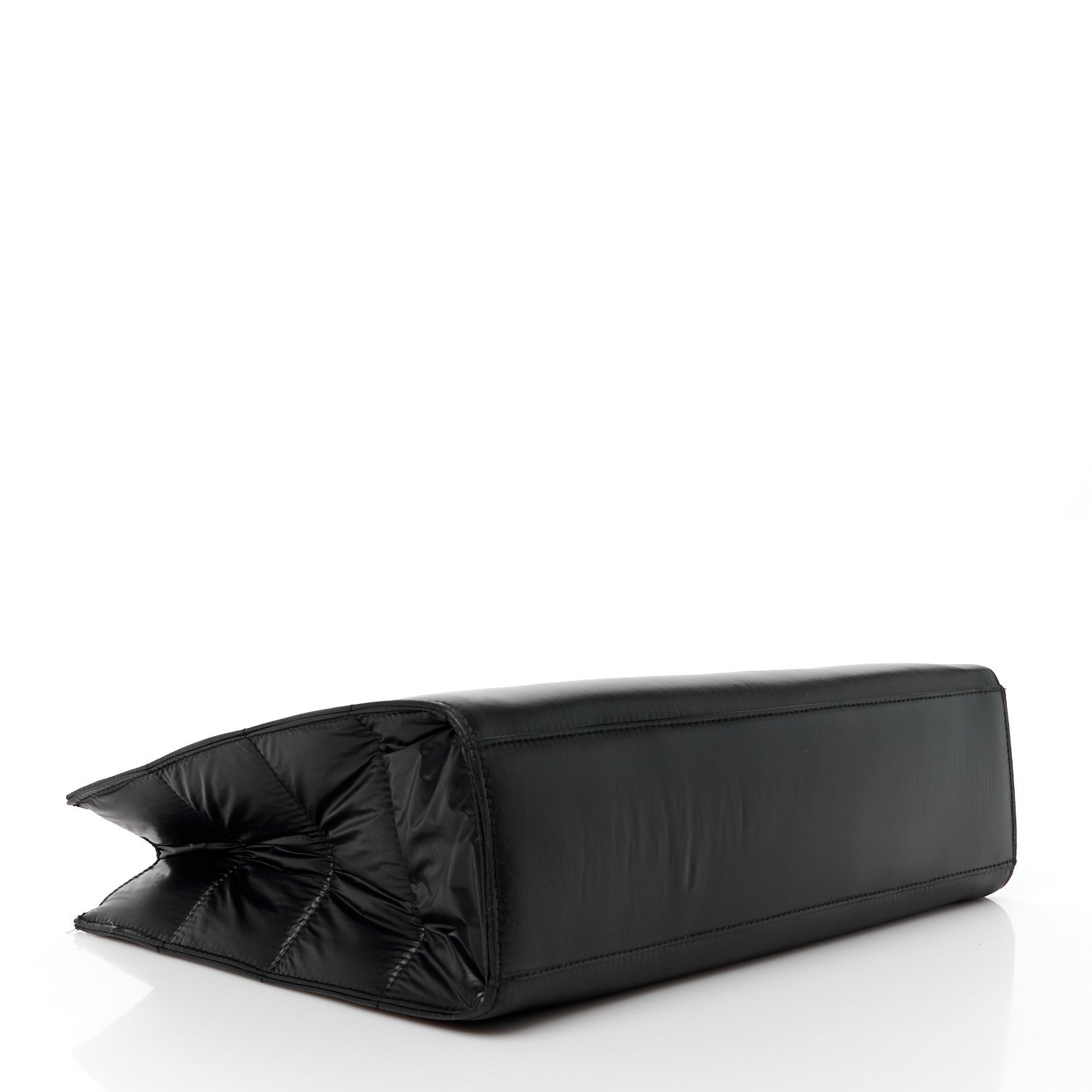 Telfar x MOOSE KNUCKLES Nylon Quilted Medium Shopping Bag Black 4 of 15