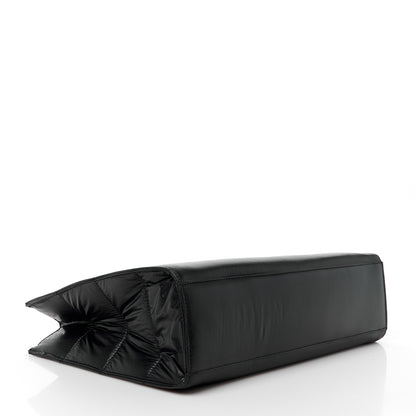 Telfar x MOOSE KNUCKLES Nylon Quilted Medium Shopping Bag Black 4 of 15