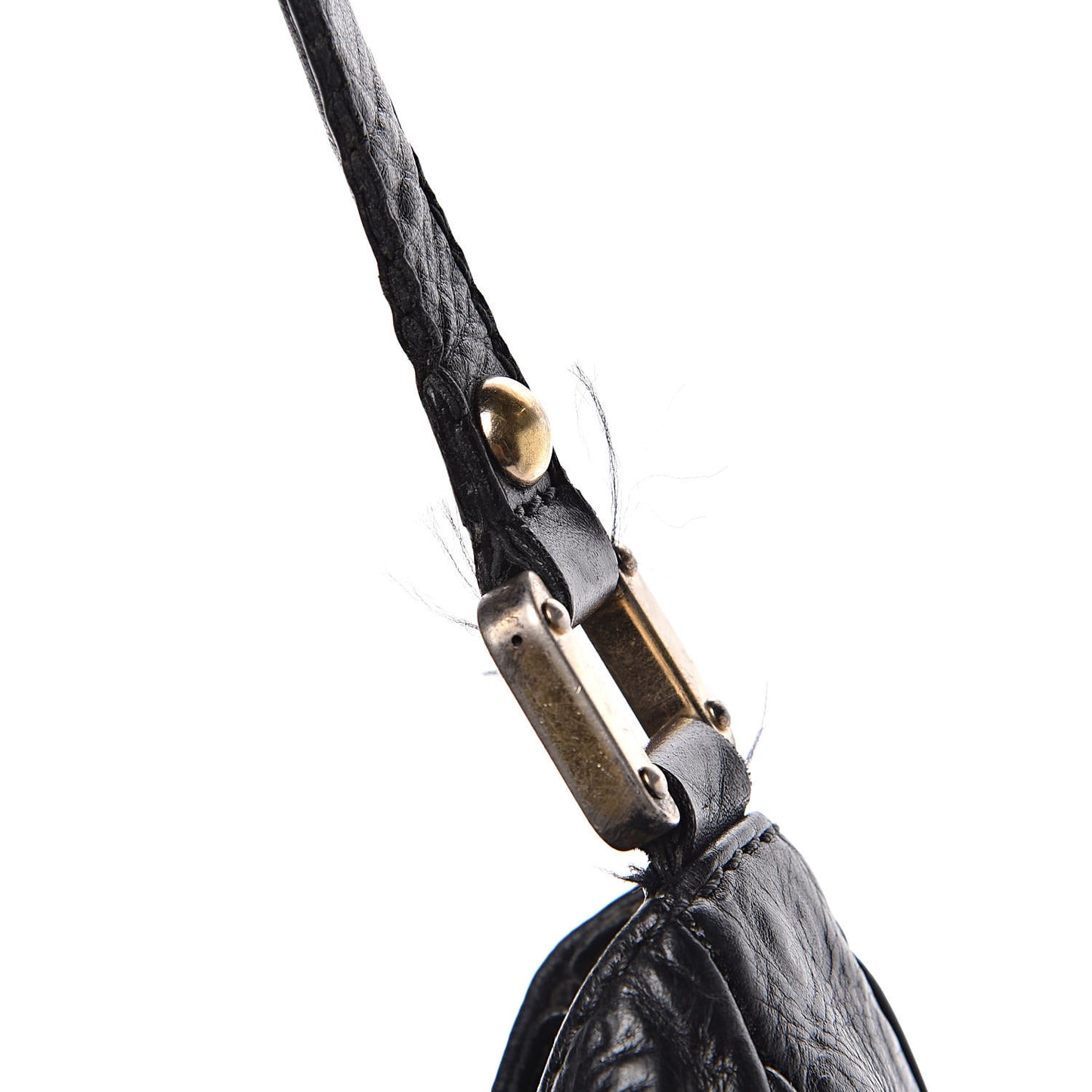 Guccissima Large New Ladies Web Hobo Black