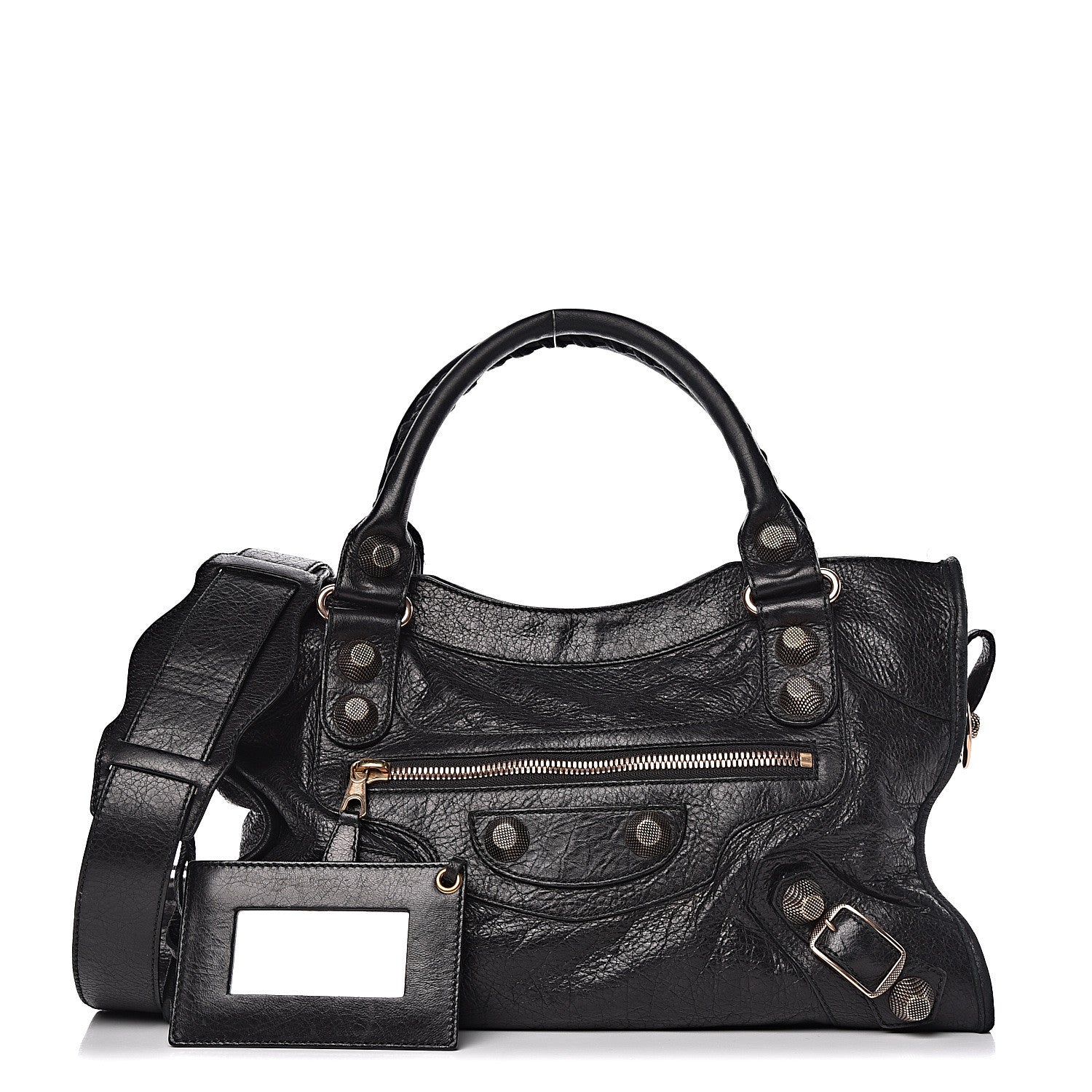 Balenciaga Agneau Giant 21 Rose Gold Hardware City Black 1 of 17