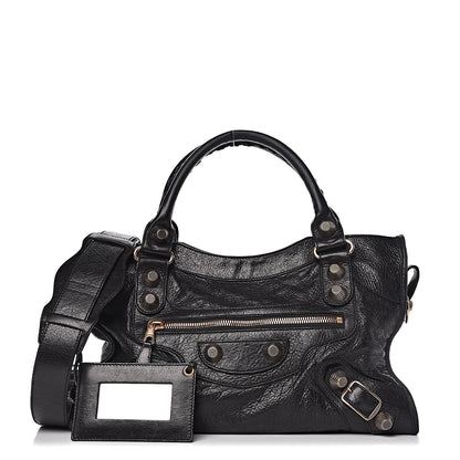 Balenciaga Agneau Giant 21 Rose Gold Hardware City Black 1 of 17