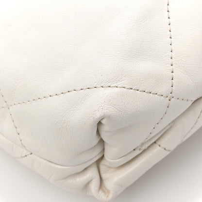 Chanel Shiny Calfskin Quilted Mini Chanel 22 White 11 of 13