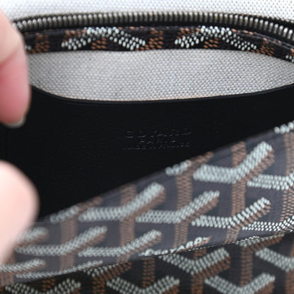 Goyard Goyardine Plumet Wallet Clutch Black 6 of 8