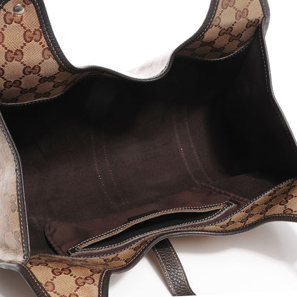 Gucci Crystal Monogram Medium Joy Shoulder Bag Dark Brown 5 of 7