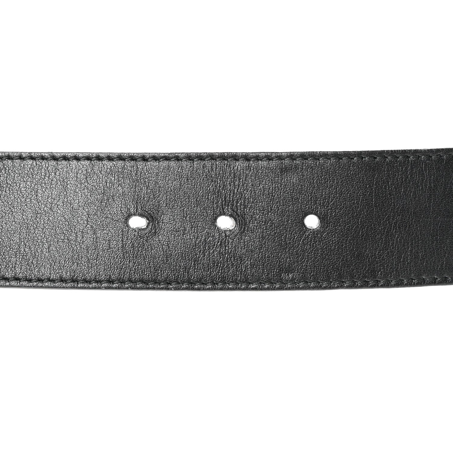 Gucci Calfskin Crystal Double G 40mm Belt 100 40 Black Multicolor 5 of 5