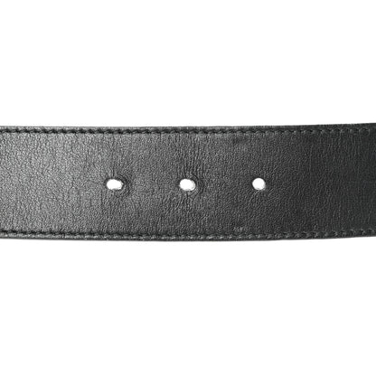 Gucci Calfskin Crystal Double G 40mm Belt 100 40 Black Multicolor 5 of 5