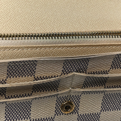 Louis Vuitton Damier Azur Sarah Wallet 8 of 10
