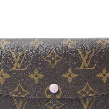 Louis Vuitton Monogram Emilie Wallet Rose Ballerine 6 of 6