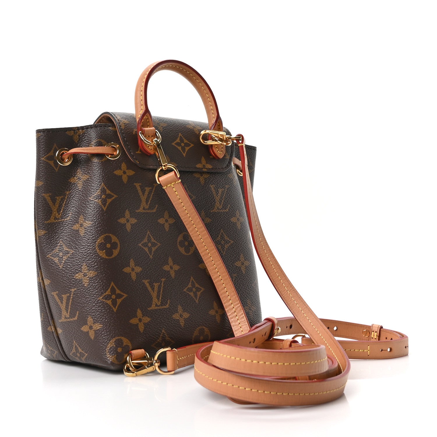 Louis Vuitton Monogram Montsouris BB Backpack Natural 2 of 8