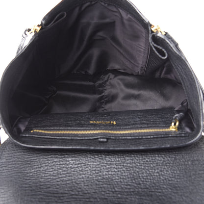 3.1 Phillip Lim 3.1 Textured Calfskin Medium Pashli Satchel Black 5 of 13