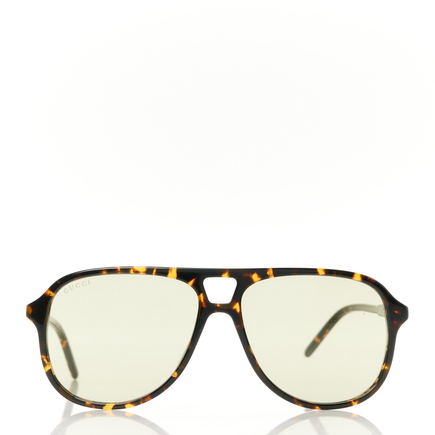 Gucci Acetate Aviator Sunglasses GG1156S Tortoise 2 of 8