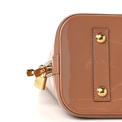 Louis Vuitton Vernis Alma PM Rose Velours 9 of 12