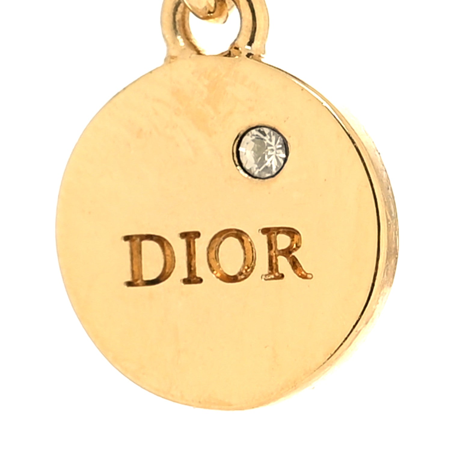 Christian Dior Crystal Dio(r)evolution Necklace Gold 5 of 5