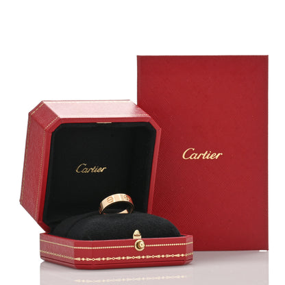 Cartier 18K Yellow Gold 5.5mm LOVE Ring 56 7.75 5 of 5