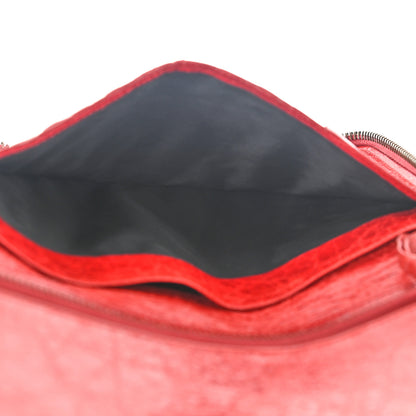 Balenciaga Agneau Classic Hardware Compagnon Wallet Rouge Coquelicot 5 of 8