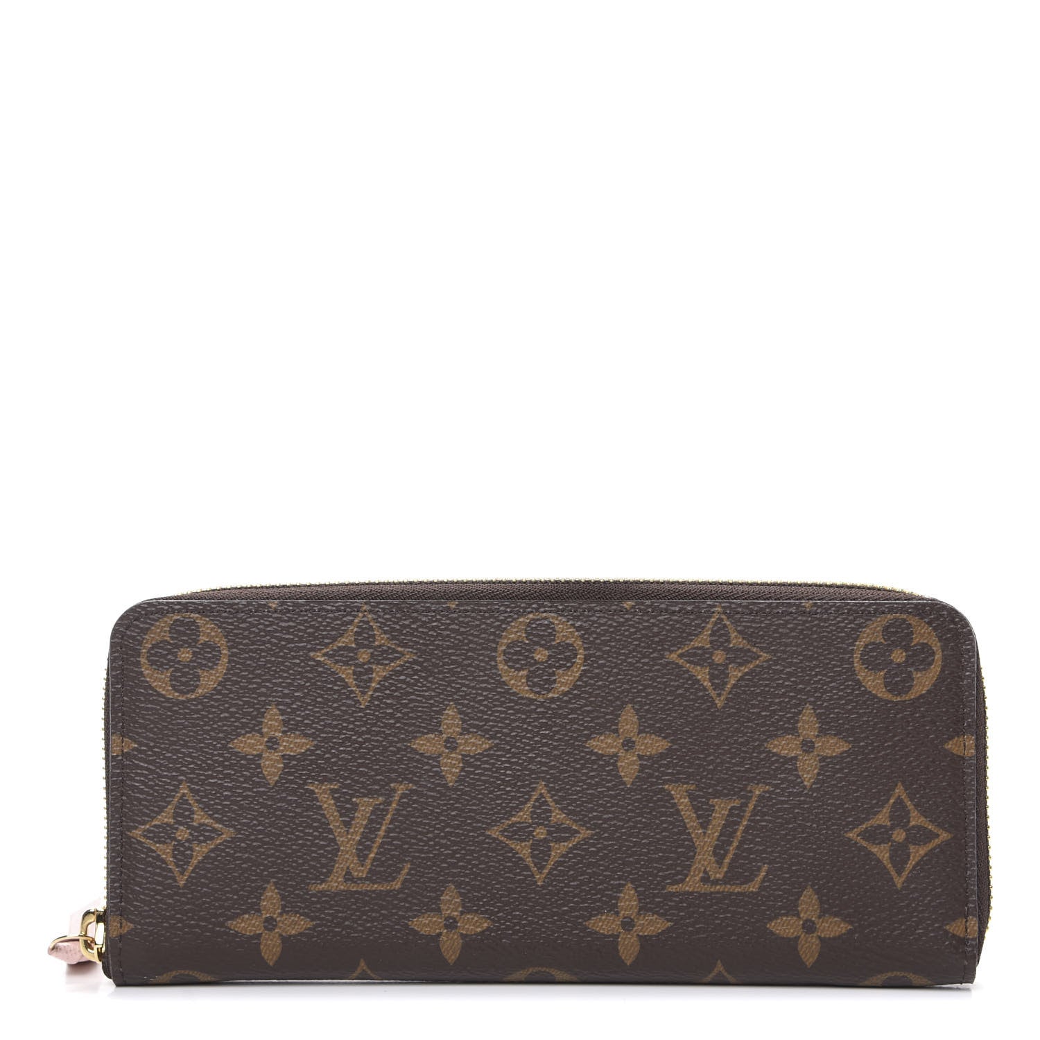 Louis Vuitton Monogram Clemence Wallet Rose Ballerine 1 of 8