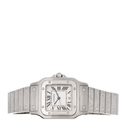 Cartier Stainless Steel 29mm Santos De Cartier Galbee Quartz Watch 2 of 5