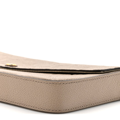 Louis Vuitton Empreinte Pochette Felicie Chain Wallet Tourterelle 9 of 11