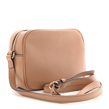 Gucci Pebbled Calfskin Small Soho Disco Bag Camelia 3 of 11