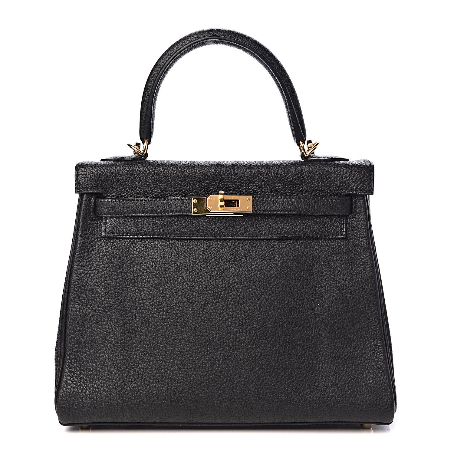 Hermes Togo Kelly Retourne 25 Black 1 of 33