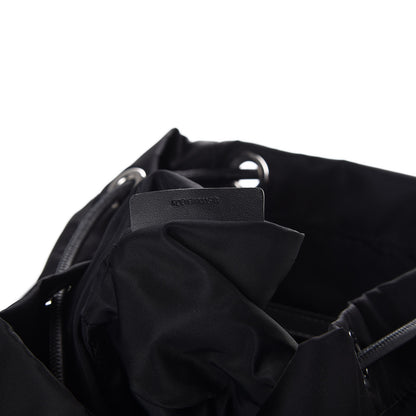 Burberry Nylon Logo Print Medium Rucksack Backpack Black 9 of 10
