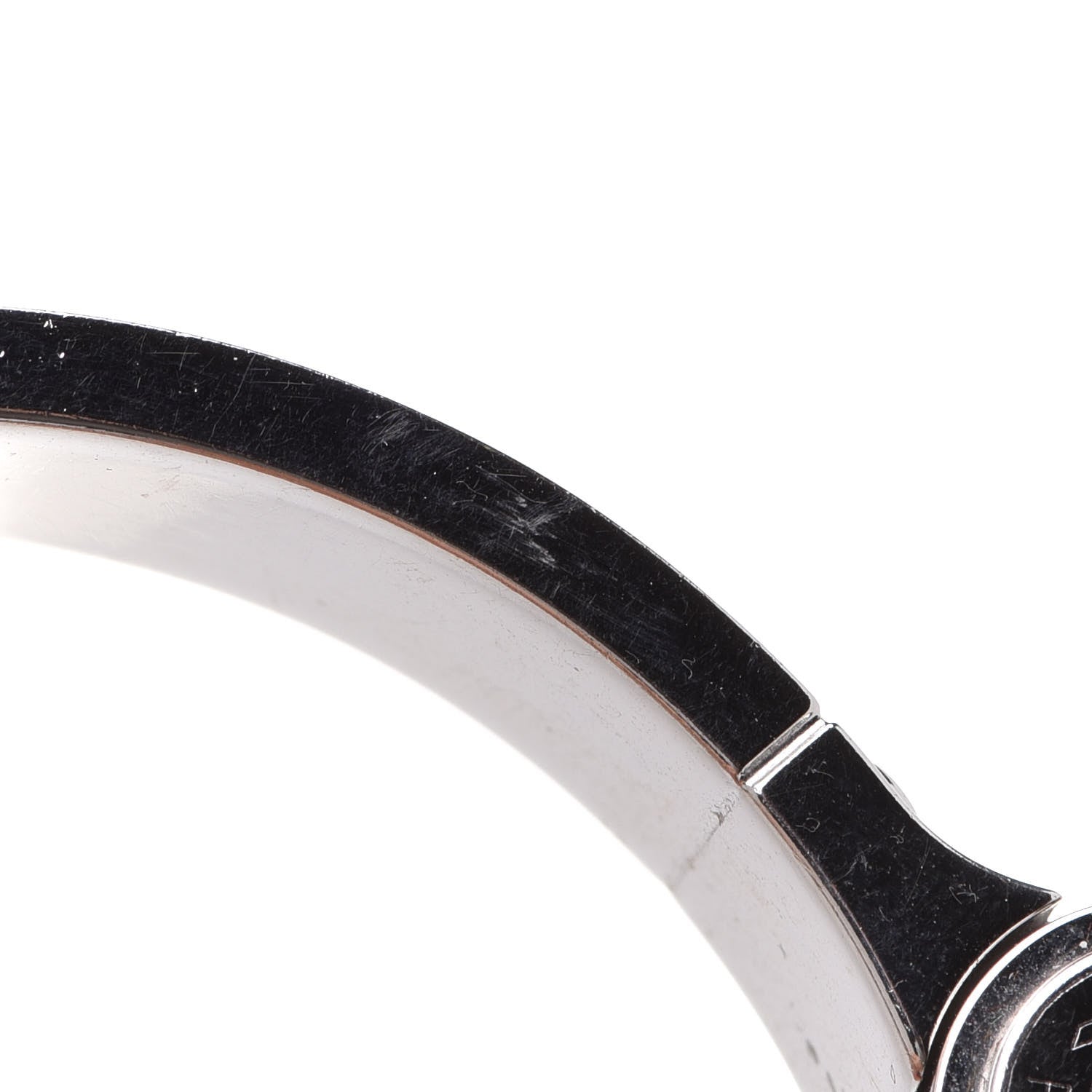 Hermes Enamel Charniere Uni Narrow Hinged Bracelet S Bleu Turquoise 13 of 15