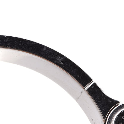 Hermes Enamel Charniere Uni Narrow Hinged Bracelet S Bleu Turquoise 13 of 15