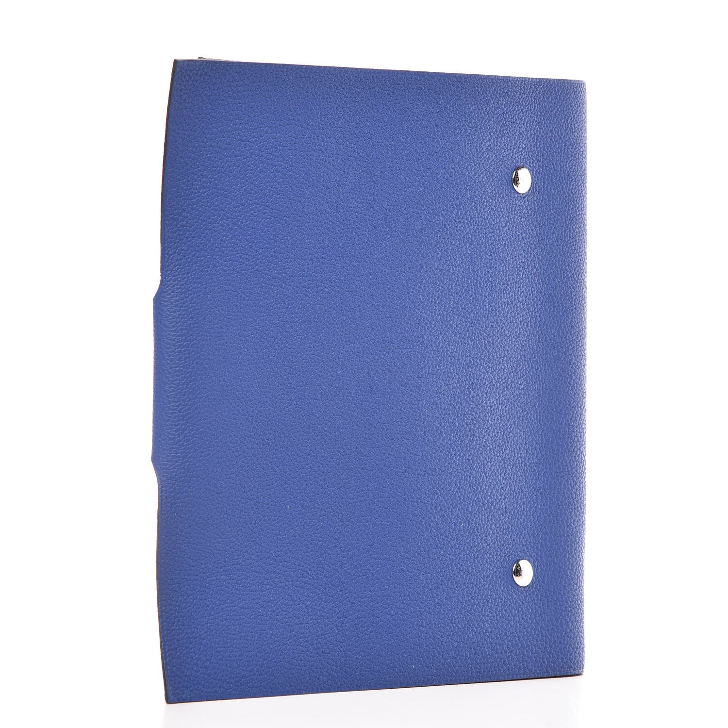 Hermes Togo Ulysse MM Notebook Cover Bleu Electrique 3 of 7