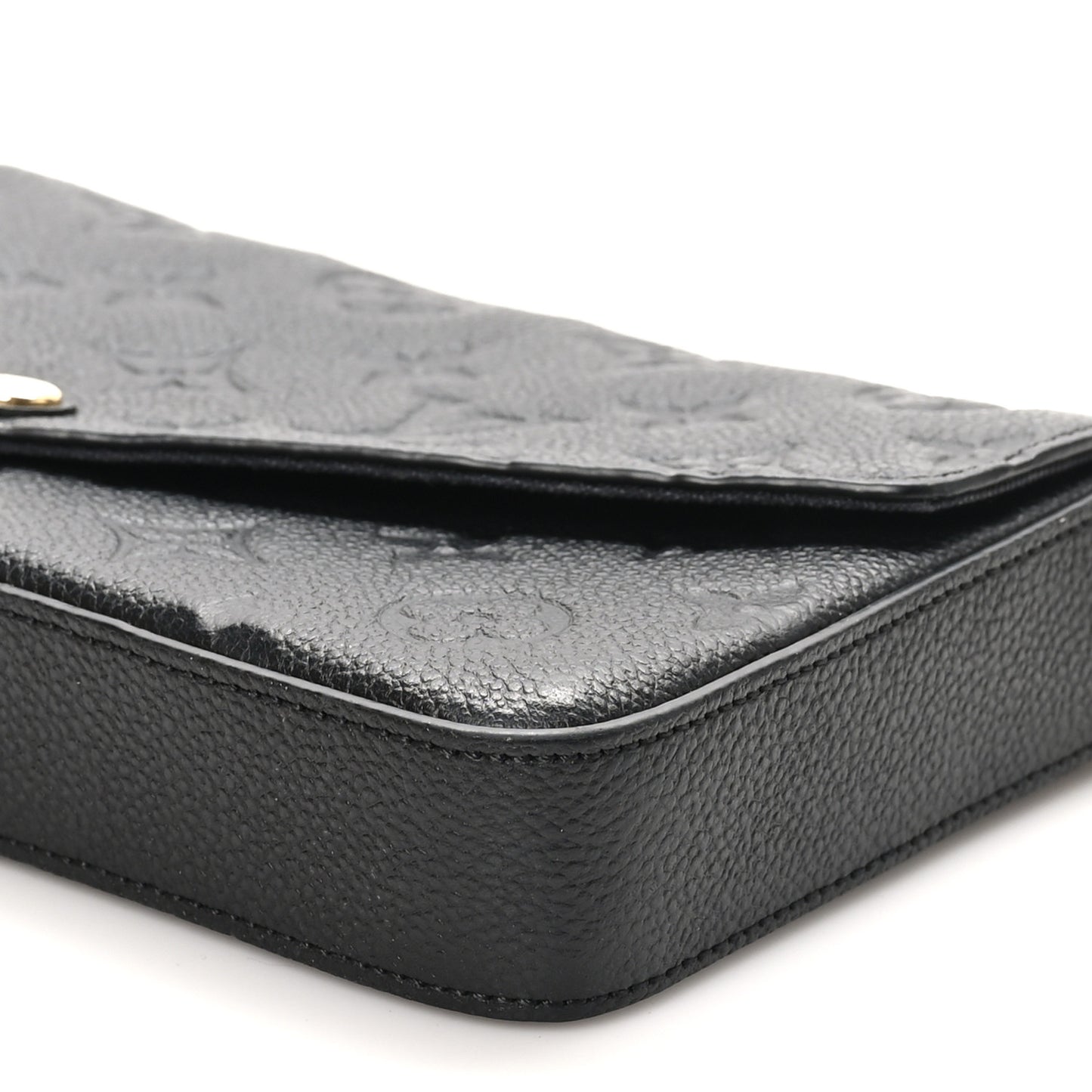 Empreinte Pochette Felicie Chain Wallet Black