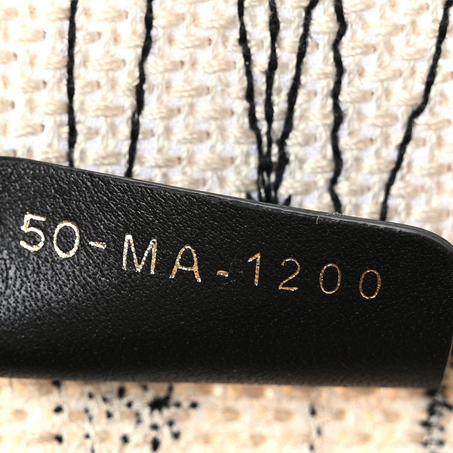 Christian Dior Canvas Embroidered Zodiac Book Tote Latte Multicolor 7 of 12