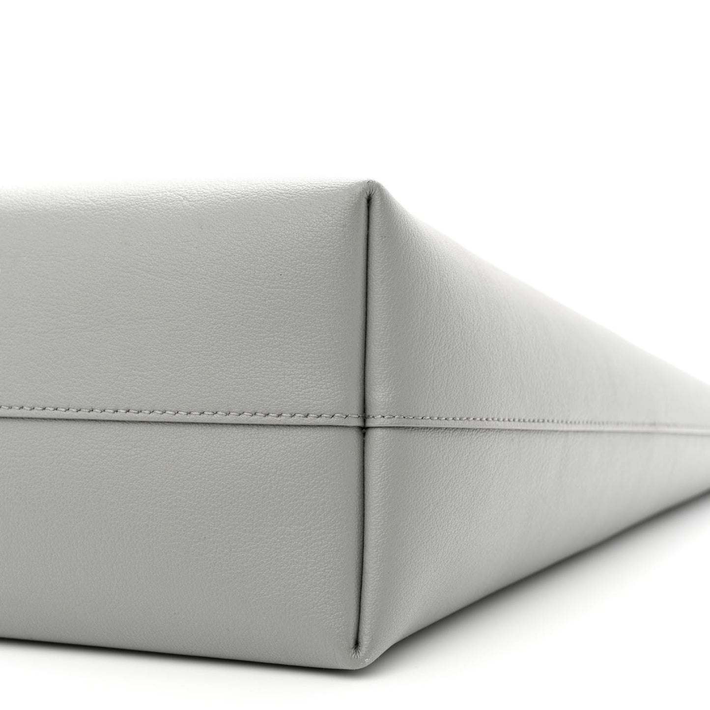 Calfskin East West Shopping Tote Fog