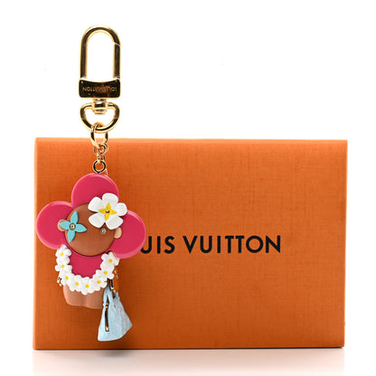 Louis Vuitton Resin Wood Vivienne Hawaii Bubblegram Alma BB Bag Charm Key Holder 5 of 5