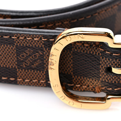Louis Vuitton Damier Ebene Mini 25mm Belt 80 32 7 of 8