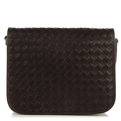 Bottega Veneta Nappa Intrecciato Messenger Bag Ebano 1 of 8