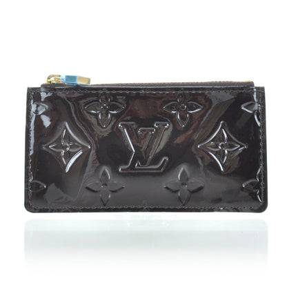 Louis Vuitton Vernis Pochette Key Pouch Amarante 1 of 5
