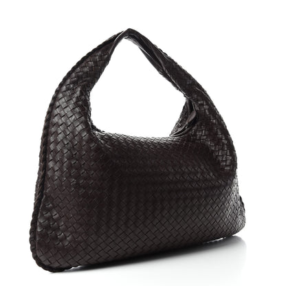 Bottega Veneta Nappa Intrecciato Large Veneta Hobo Ebano 4 of 12