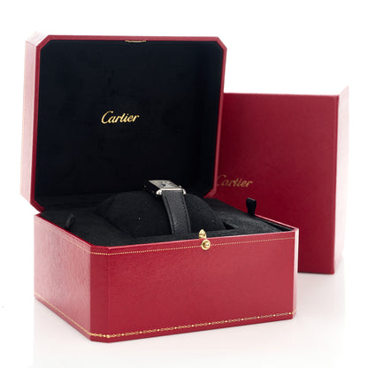 Cartier Stainless Steel Calfskin 22mm Must de Cartier Tank Quartz Watch 5 of 5