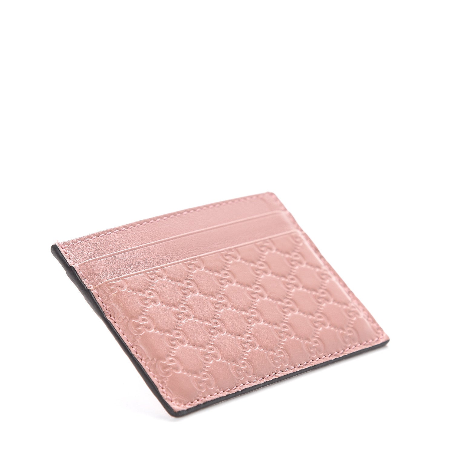 Gucci Microguccissima Card Holder Soft Pink 3 of 5