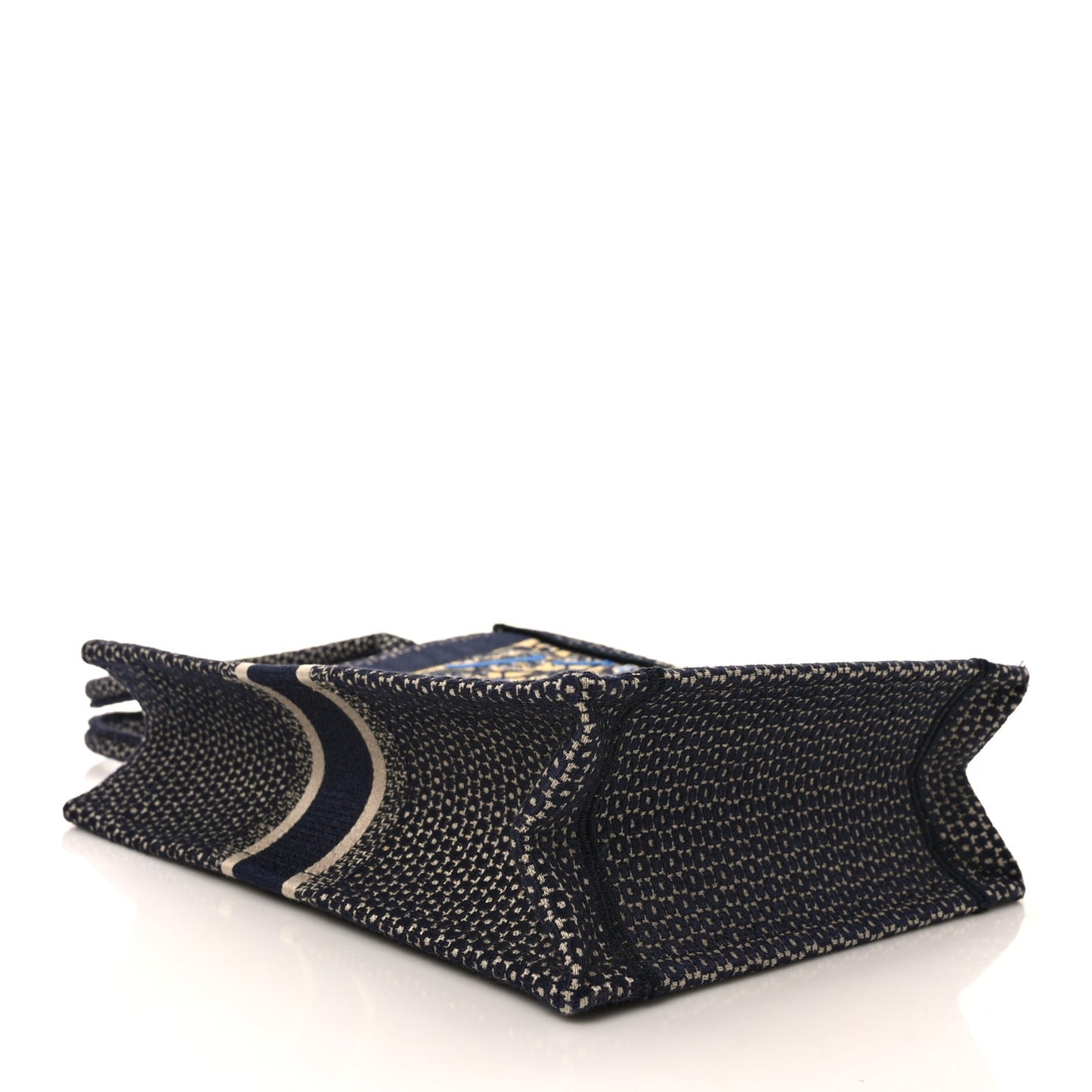 Canvas Embroidered Vertical L'Etoile Book Tote