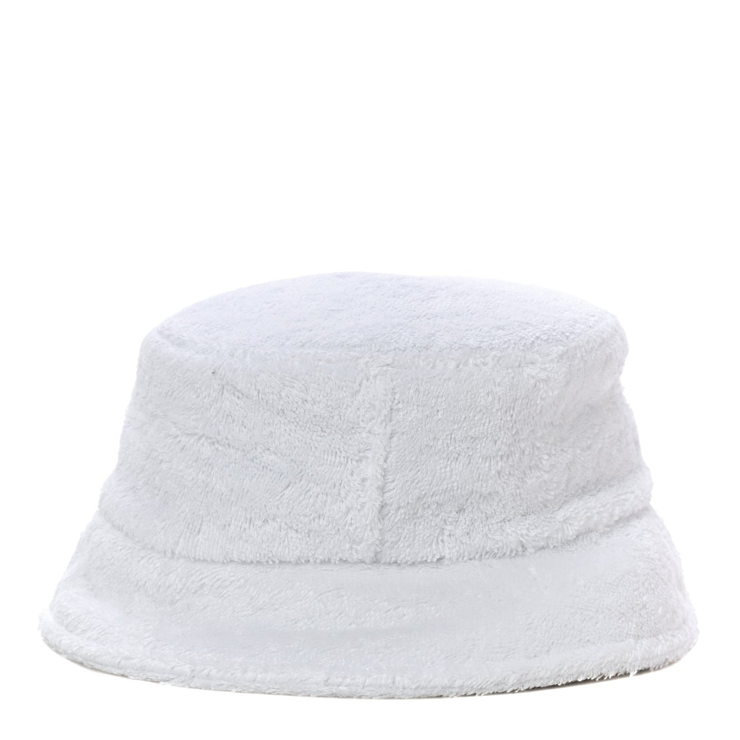 Terry Cloth CC Bucket Hat M White