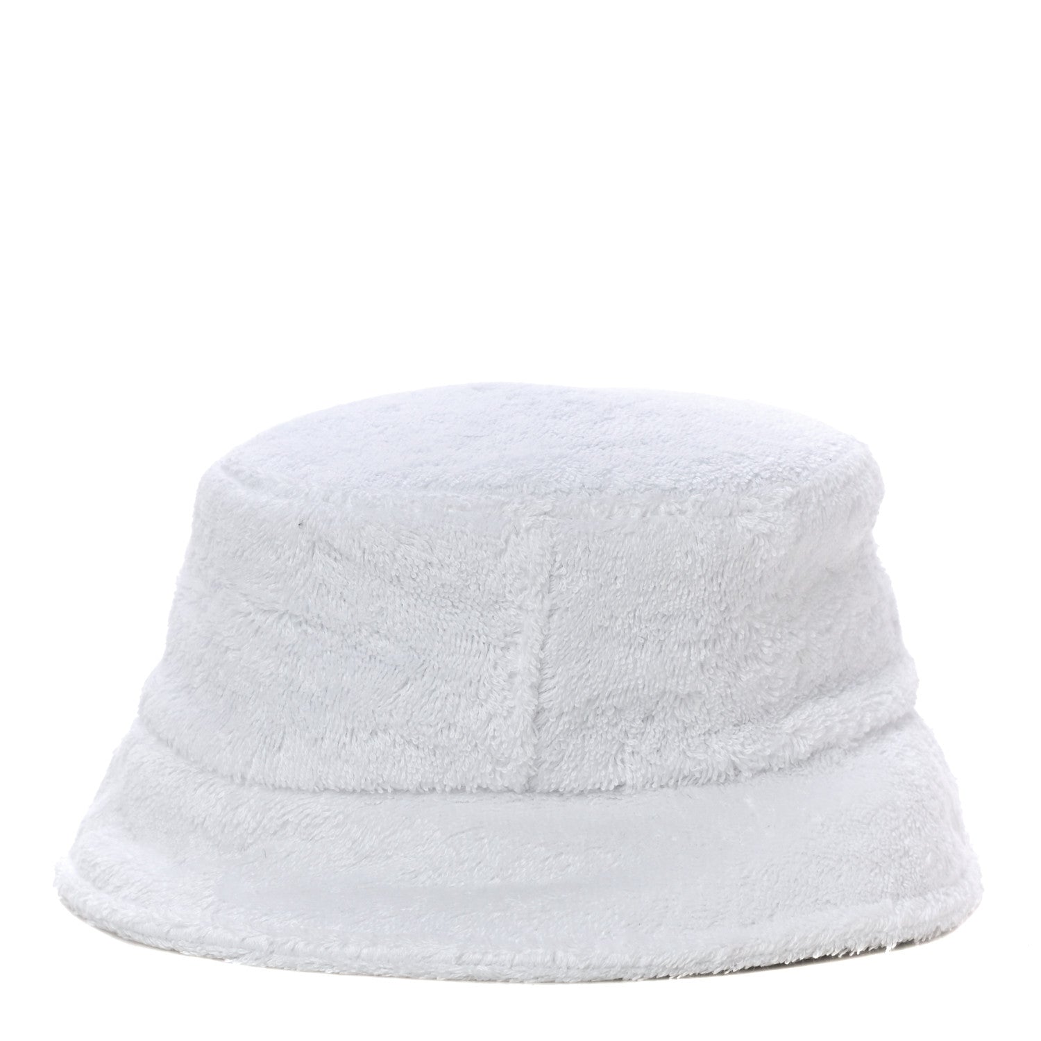 Chanel Terry Cloth CC Bucket Hat M White 4 of 7
