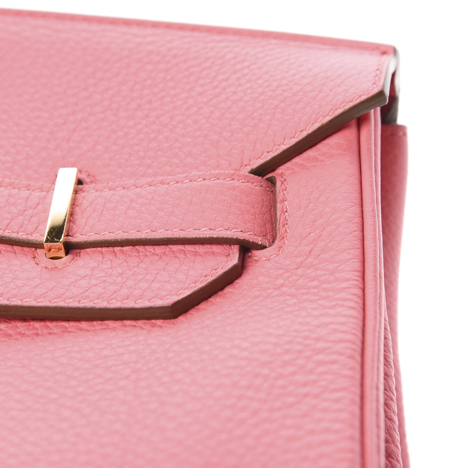 Hermes Togo Birkin 35 Rose Lipstick 13 of 16