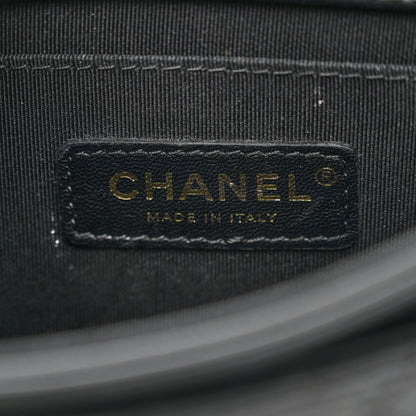 Chanel Lambskin Quilted Small Camellia Flower Flap Black 6 of 11
