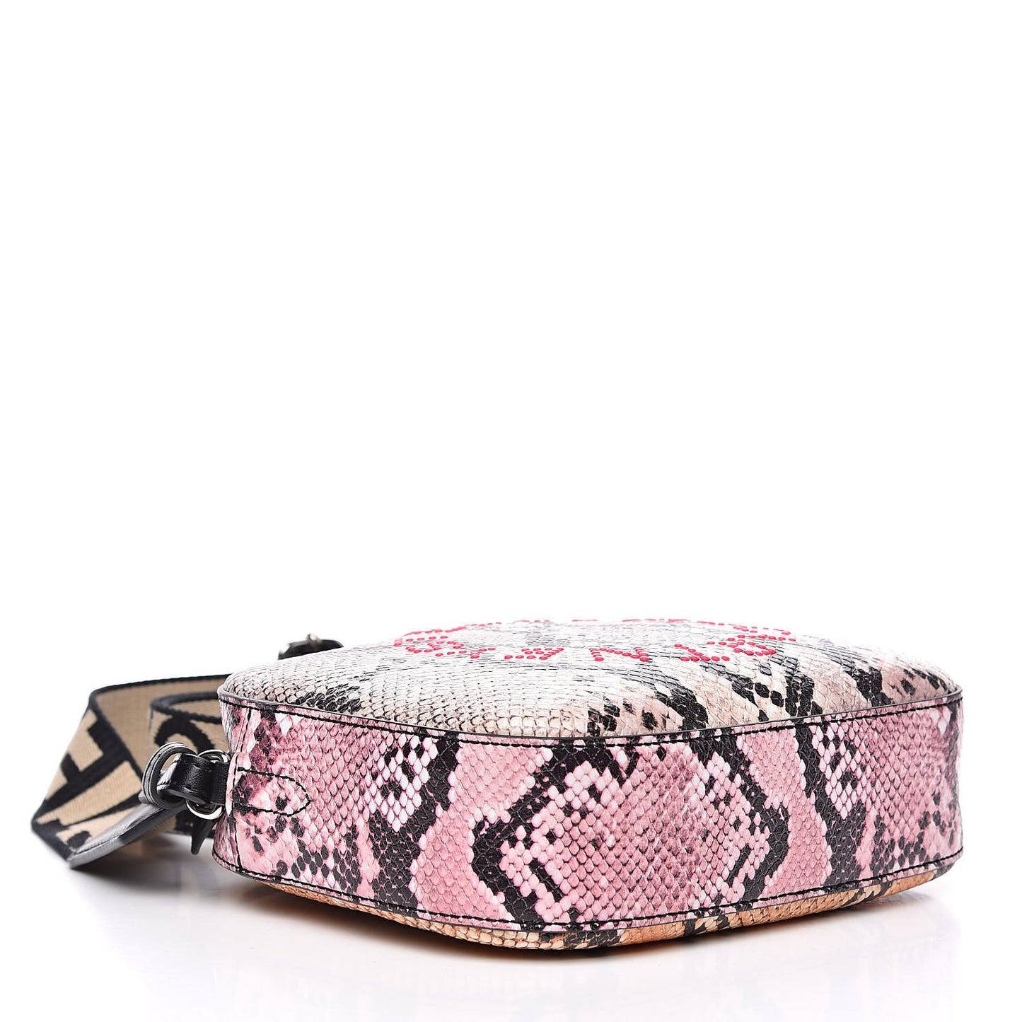 Eco Alter Snakeskin Perforated Logo Bag
