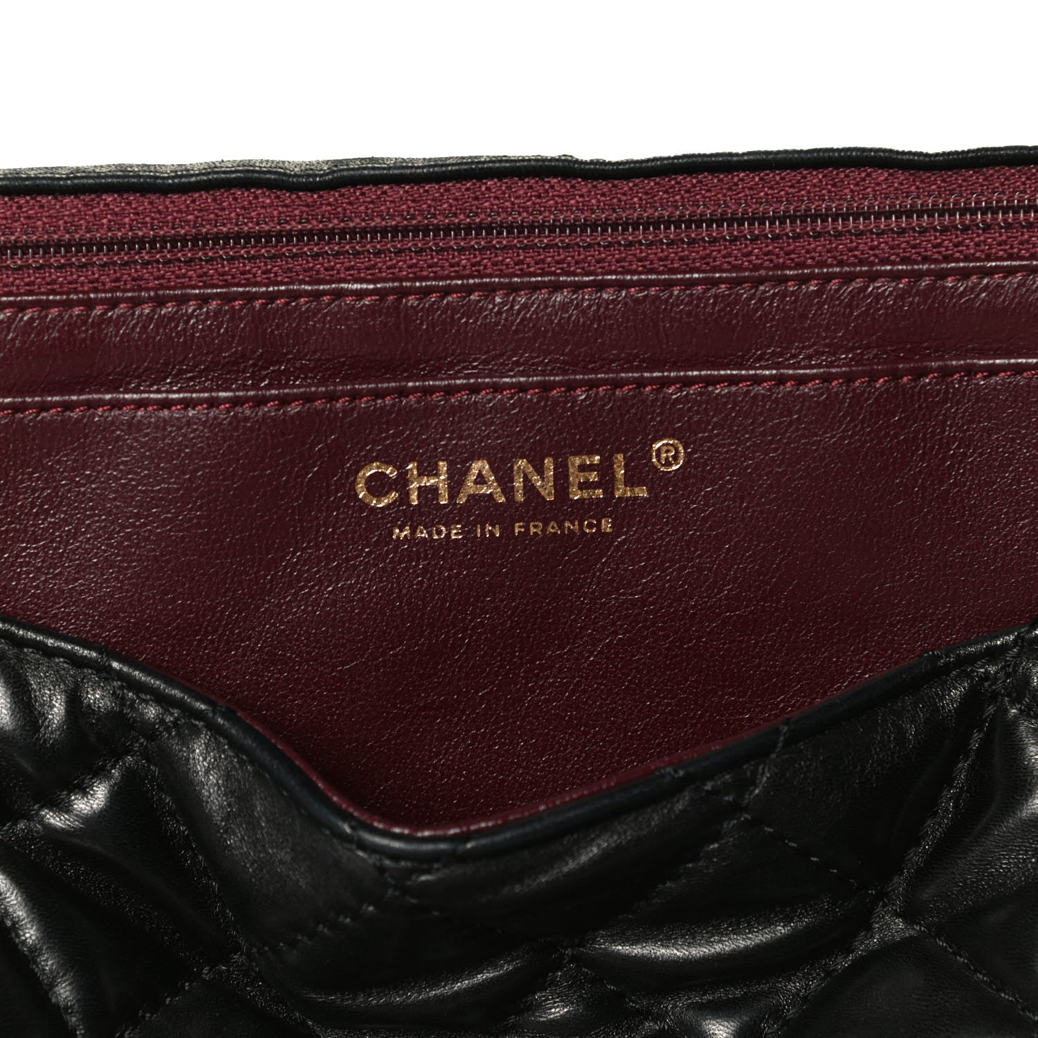 Chanel Washed Lambskin Quilted Maxi Single Flap Black 7 of 16