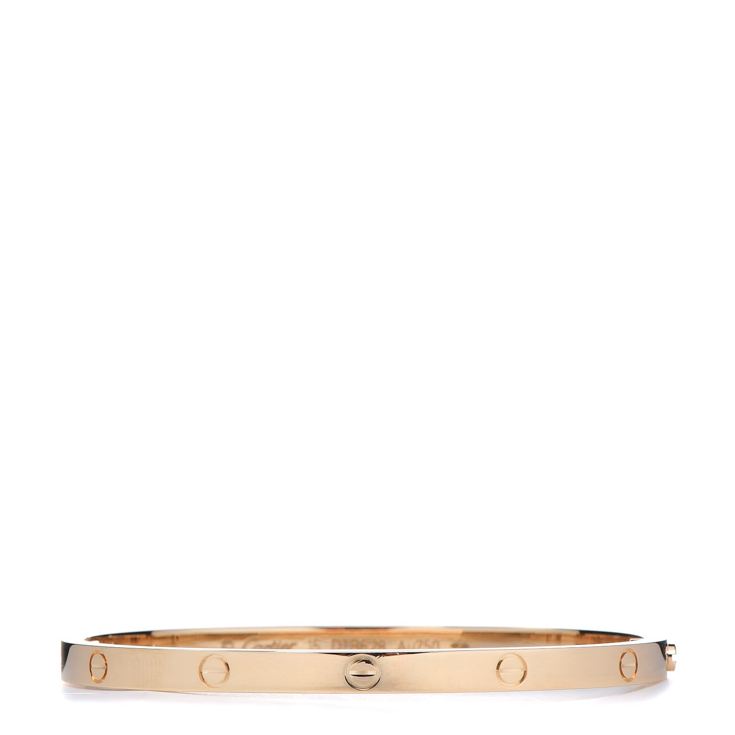 Cartier 18K Yellow Gold Small LOVE Bracelet 15 1 of 6
