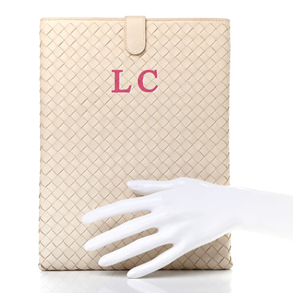 Bottega Veneta Nappa Intrecciato iPad Case Colonial 2 of 9